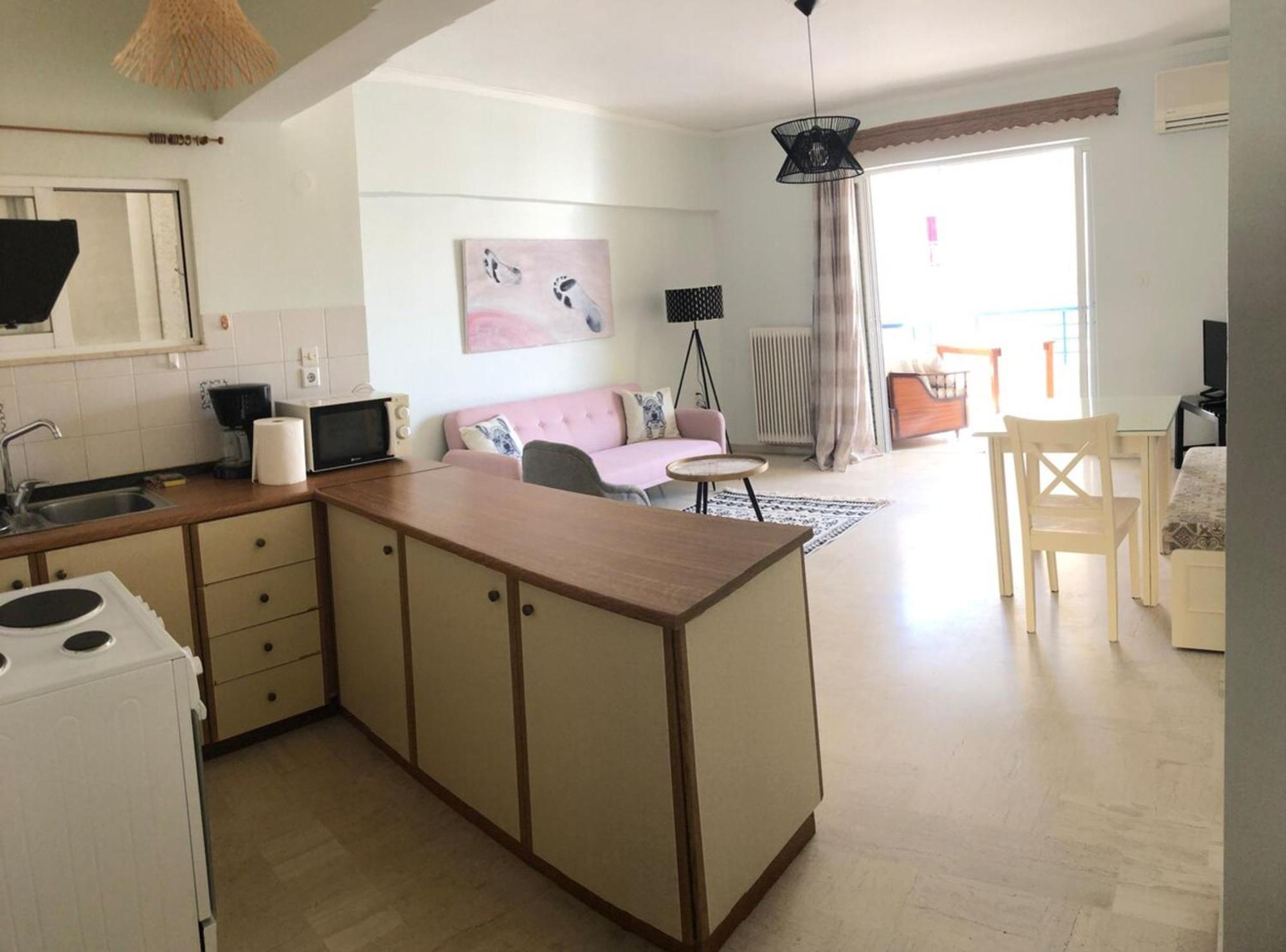Kate Apartment, Across The Marina Ретимно Екстериор снимка